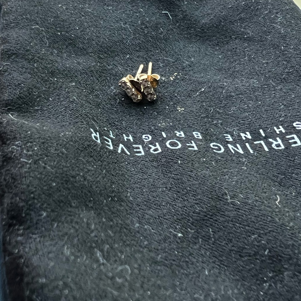 Sterling Forever Small Stud Earrings